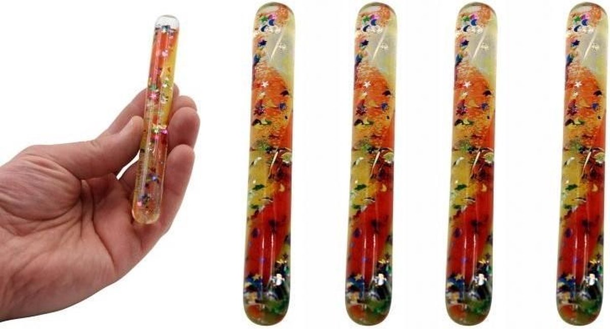 Small Sensory Glitter Tube Magic Wand (Pack of 4)