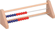 Houten telraam rood/blauw