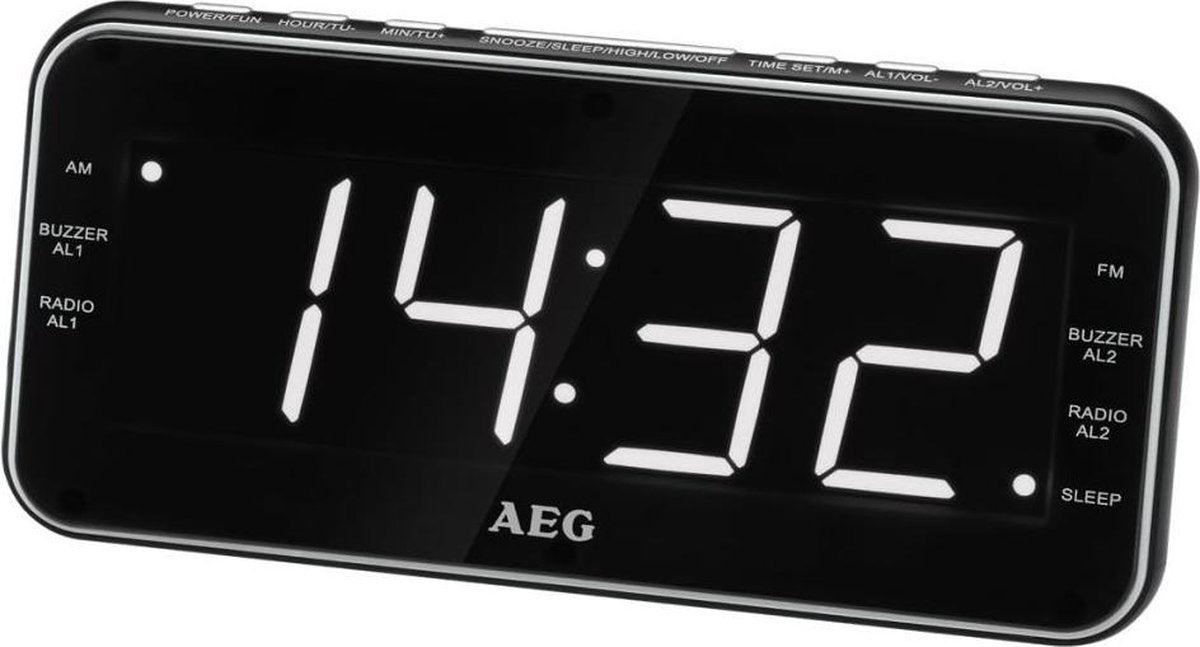 AEG Wekkerradio MRC 4157 zwart