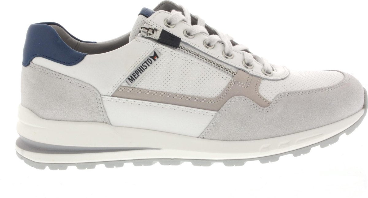 Heren Veterschoenen Mephisto Bradley Off White Off White - Maat 8