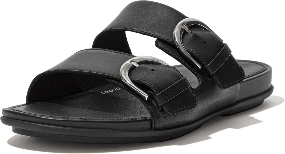 FitFlop  Vrouwen   Slippers / Damesschoenen Gracie slides - Zwart - Maat 42
