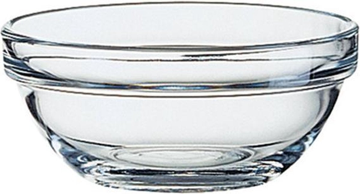 Arcoroc Empilable Servies - Kom - 29cm - Glas - (set van 3) En Yourkitchen E-kookboek - Heerlijke Smulrecepten