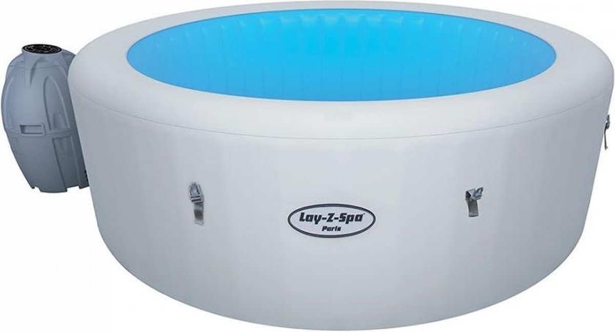 Beliani PARIS - Whirlpool - Wit - PVC