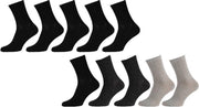 Sokken heren - Sokken dames - Unixes - Assorti - Maat 41/46 - 10 paar