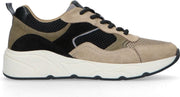 Sacha - Dames - Beige sneakers met gekleurde details - Maat 41
