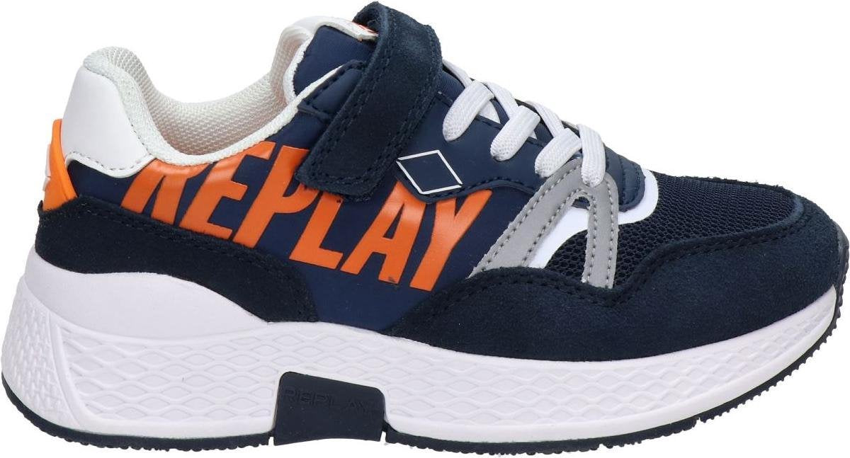 Replay Amber jongens sneaker - Blauw - Maat 32