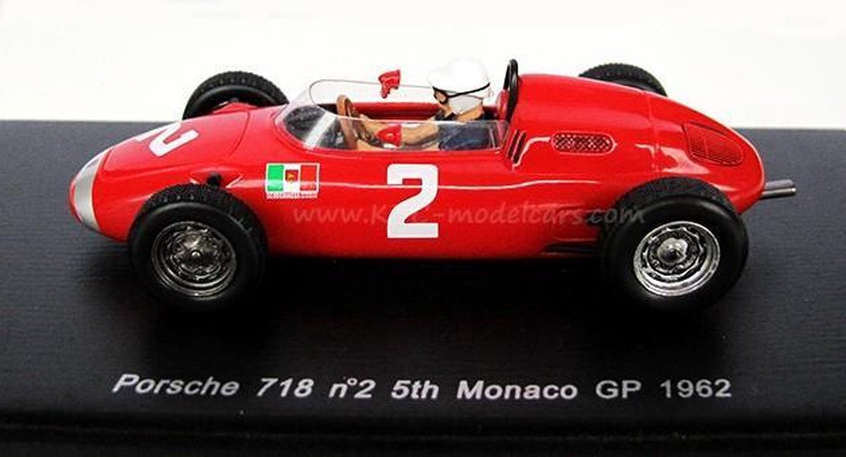 F1 Porsche 718 Jo Bonnier Monaco GP 1962