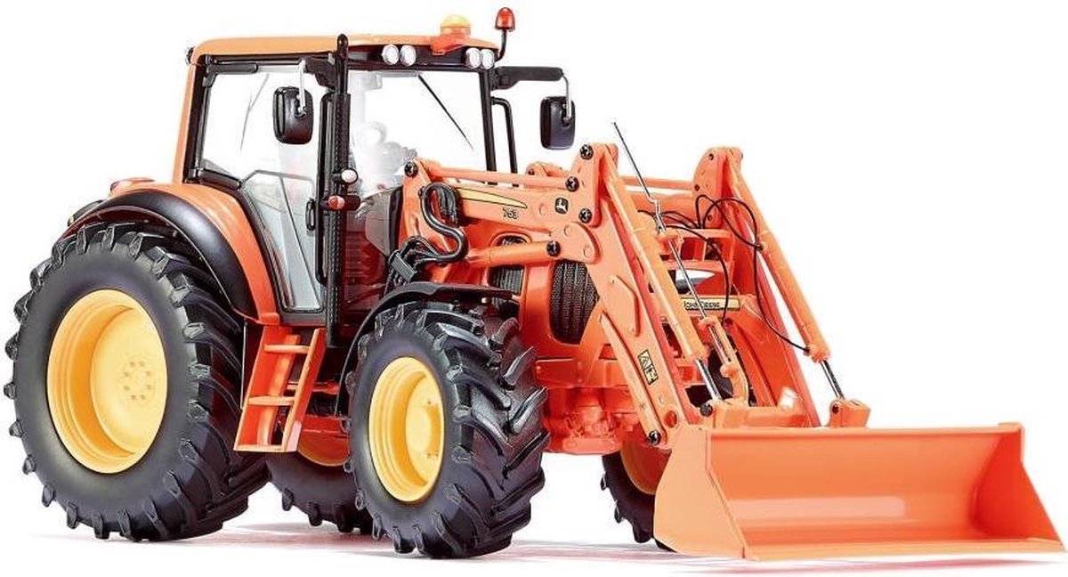 Wiking 077342 John Deere 7430 Communal met voorlader en accessoires