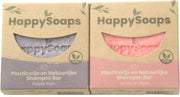 HappySoaps Shampoo bar set | Rose en Lavendel