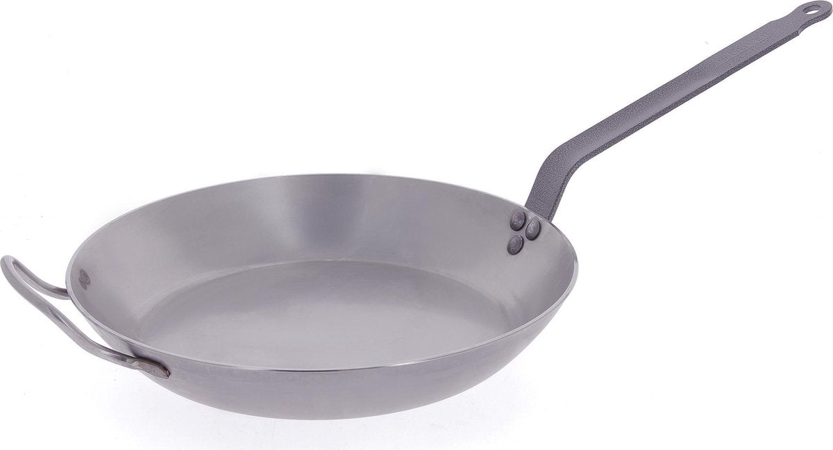 De Buyer Carbone Plus Koekenpan - Ø Bovenaan 50cm - Plaatstaal