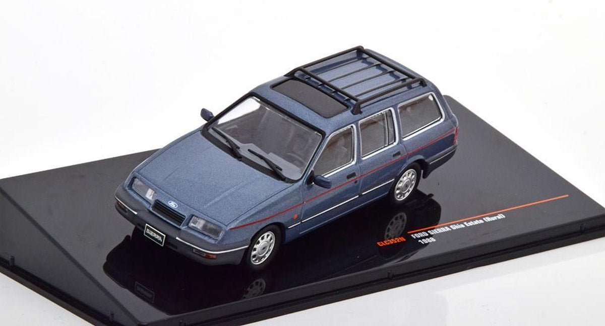 Ford Sierra Ghia Estate 1988 Silver Metallic