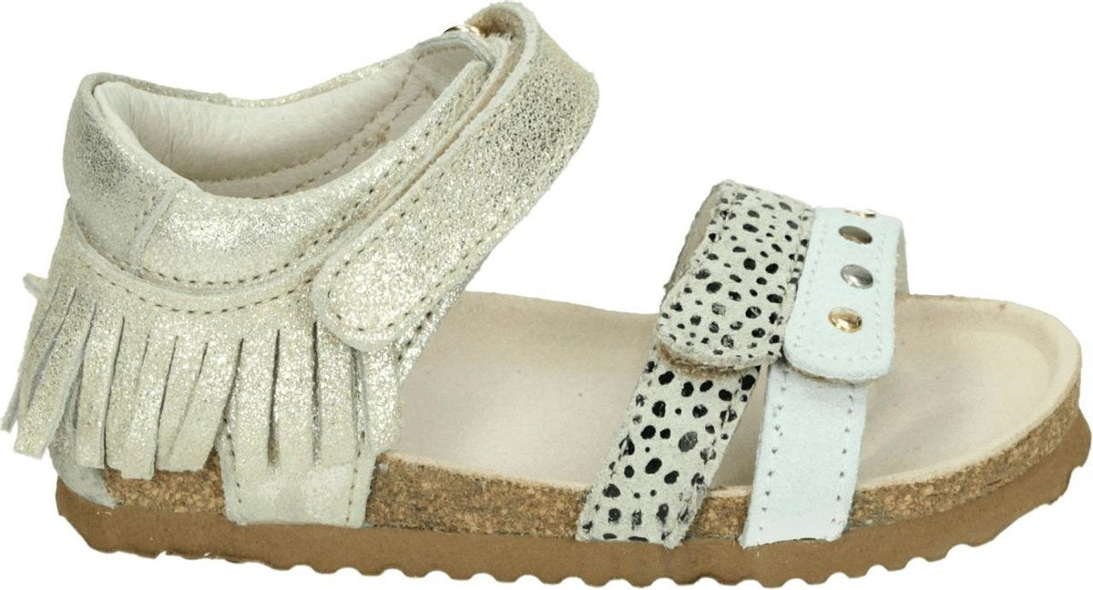 Shoesme BI20S076-E - Kinderen MeisjesSandalen - Kleur: Wit/beige - Maat: 25