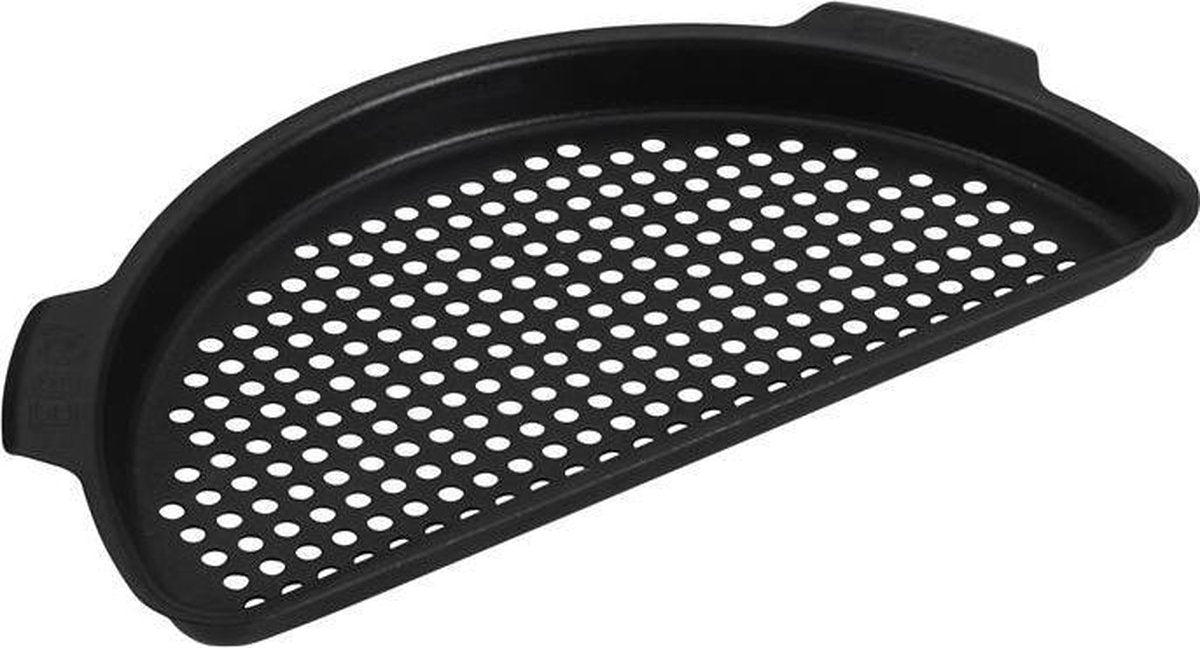 Big Green Egg - half - perforated - grid