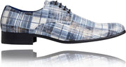 Scottish Residence - Maat 39 - Lureaux - Kleurrijke Schoenen Voor Heren - Veterschoenen Met Print