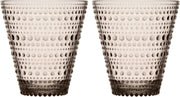 Iittala Glazen Kastehelmi 300 ml Linen - 2 Stuks
