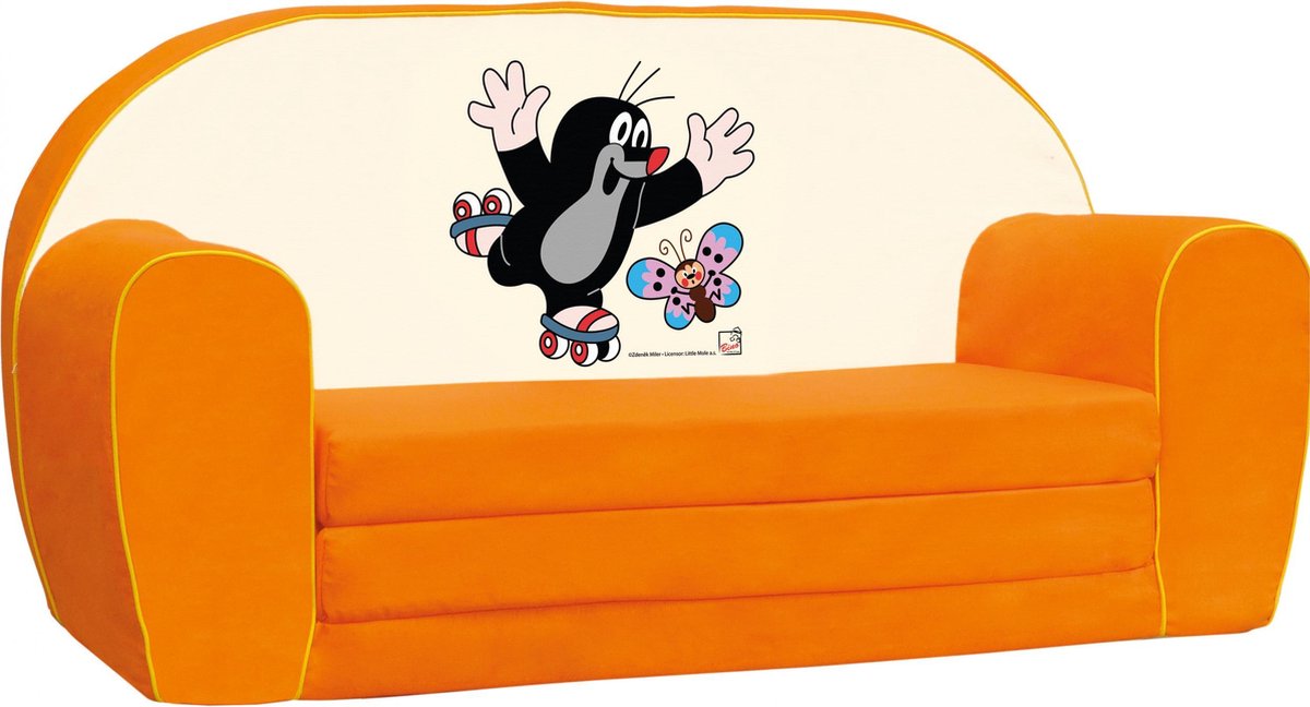 Bino Bank Junior 78 X 42 X 36 Cm Oranje