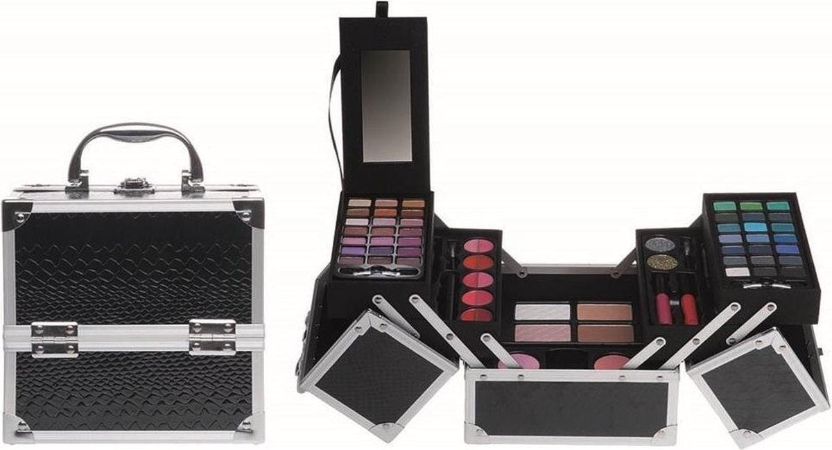 Casuelle Make-up Koffer Vierkant Zwart G