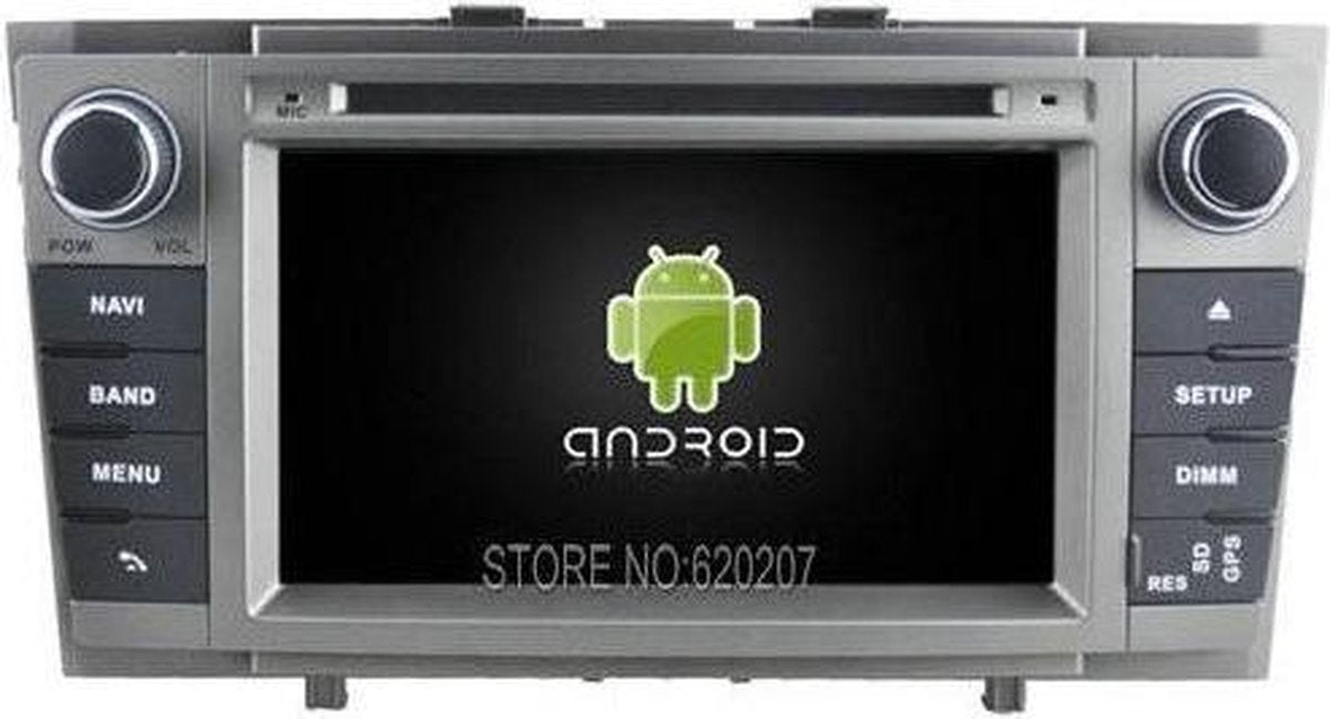 Toyota Avensis 7 inch android 2013 Navigatie DVD-speler