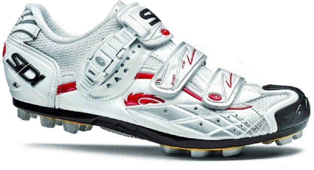 Sidi Spider MTB Schoenen Carbon Wit - Maat 42