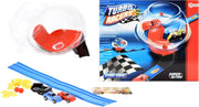 Stunt racebaan met auto's