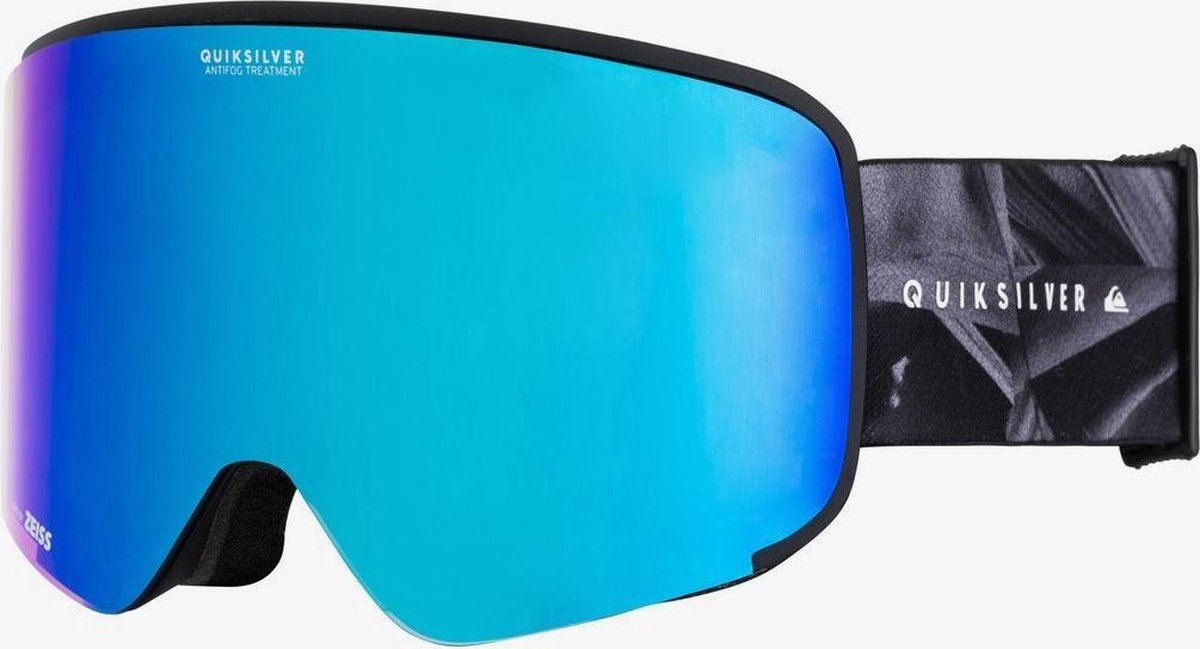 Quiksilver Switchback goggle iron gate lighting ride / blue chrome