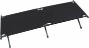 MFH US Army veldbed met draagtas aluminium 190x66x42 cm zwart
