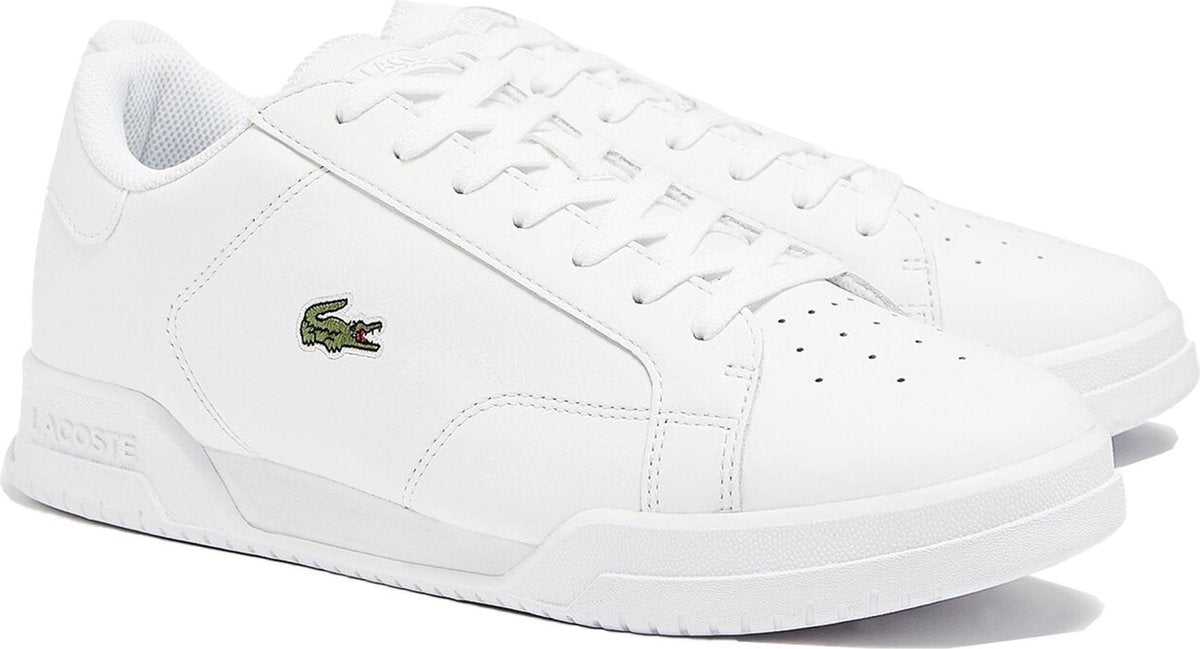 Lacoste Twin Serve Heren Sneakers - White - Maat 42.5