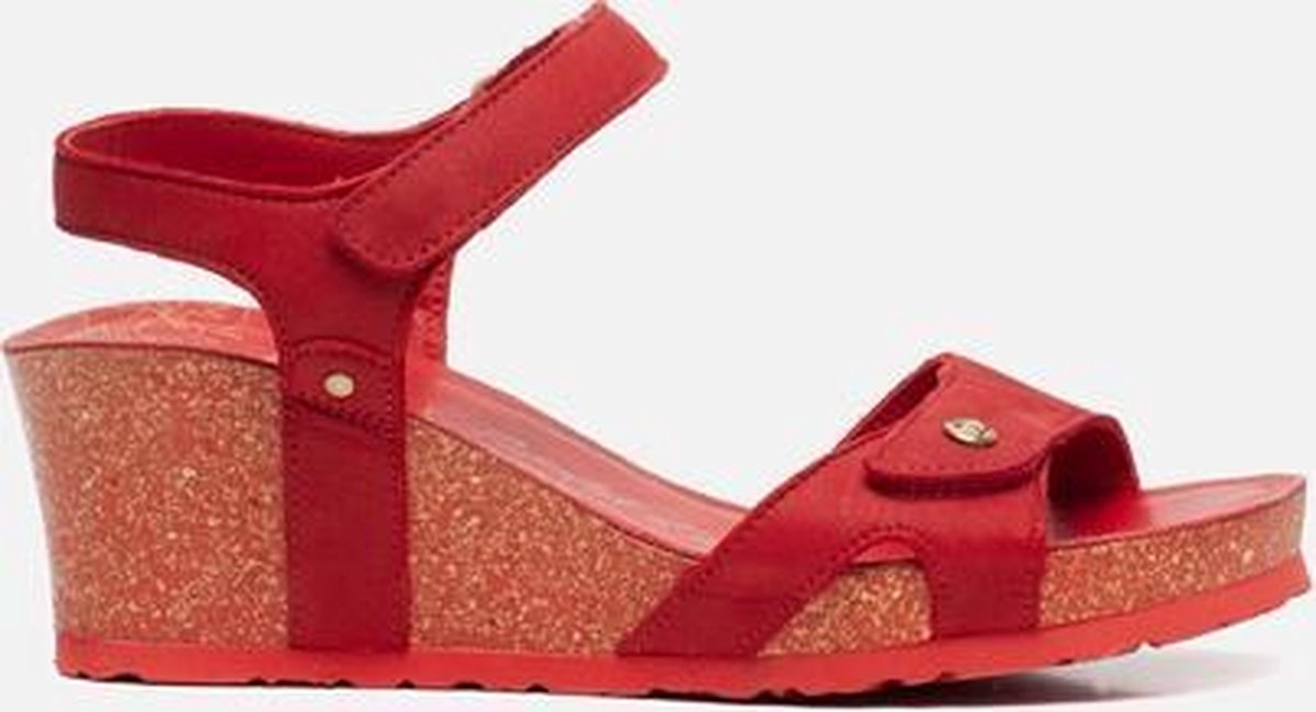 Panama Jack Julia Basics Dames Sandaal - Red - Maat 40