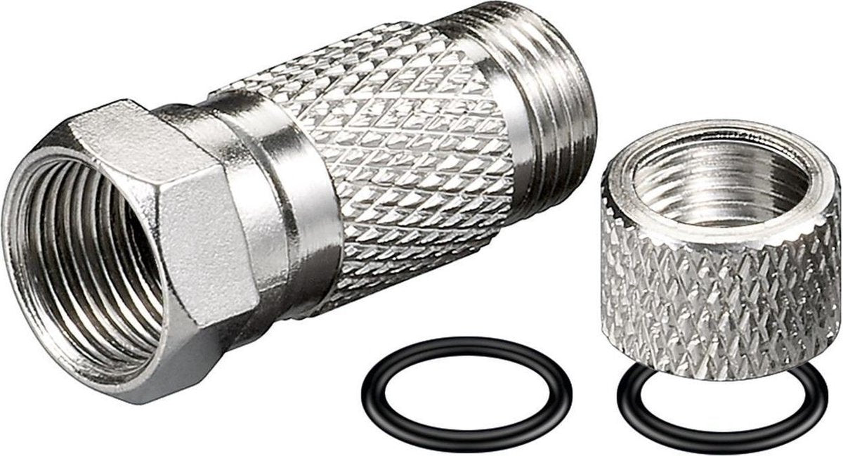 Transmedia Weerbestendige schroef F-connector voor 6