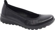 Easy Street Dames Zwarte ballerina elastische instap - Maat 39
