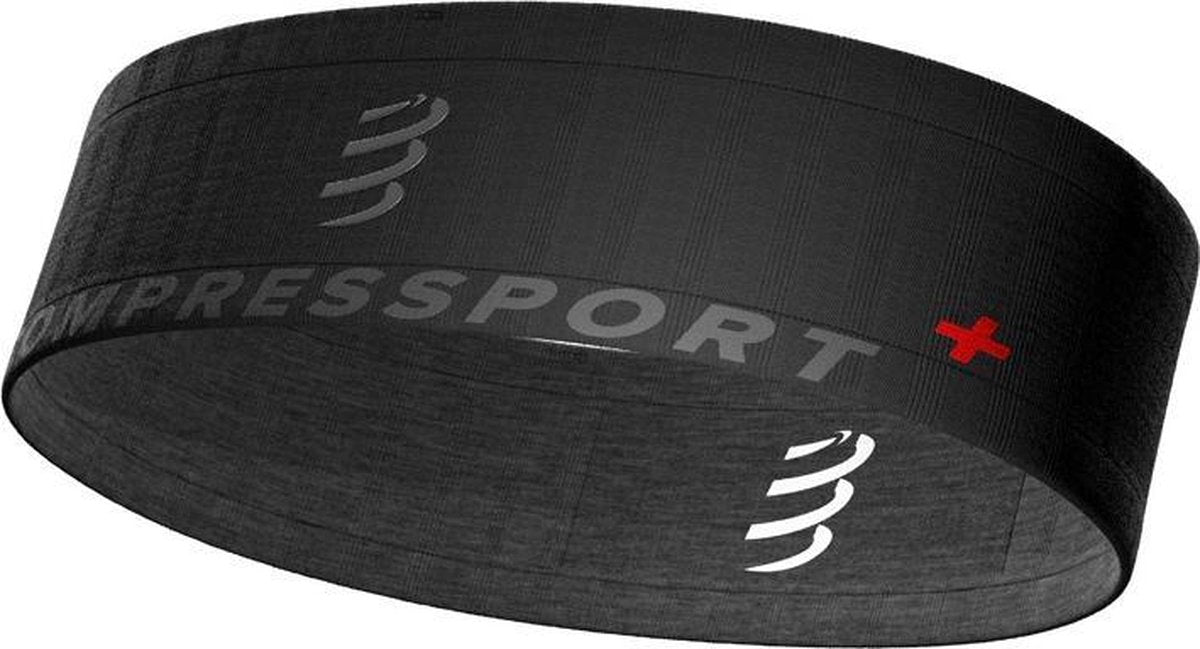 Compressport Free Belt Flash Zwart