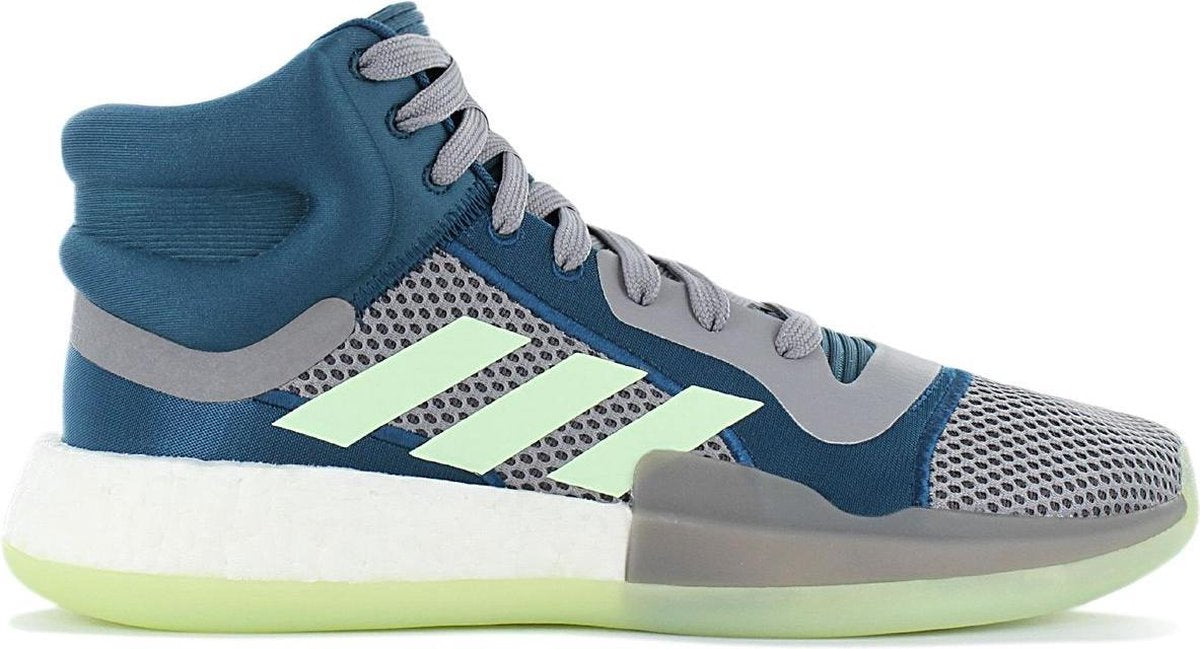 adidas Marquee Boost - Heren Basketbalschoenen Sport schoenen Sneakers Blauw F97277 - Maat EU 47 1/3 UK 12