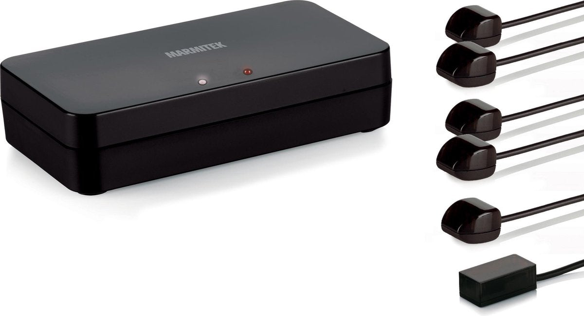 Marmitek Invisible Control 6 XTRA | SMART  - Infrarood verlenger - Zwart