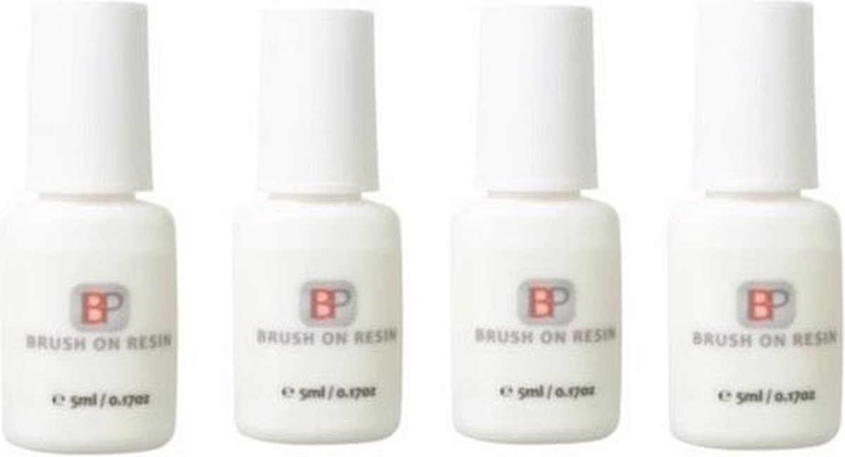 IBP Nagel lijm - Voordeel Set - Kunstnagels - 4 X 5 ML