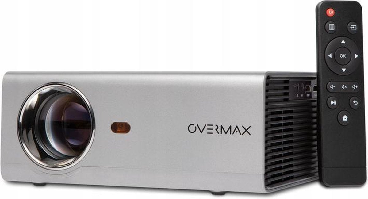 Overmax Multipic 3.5 - Beamer - LED - FULL HD - WIFI - Grijs