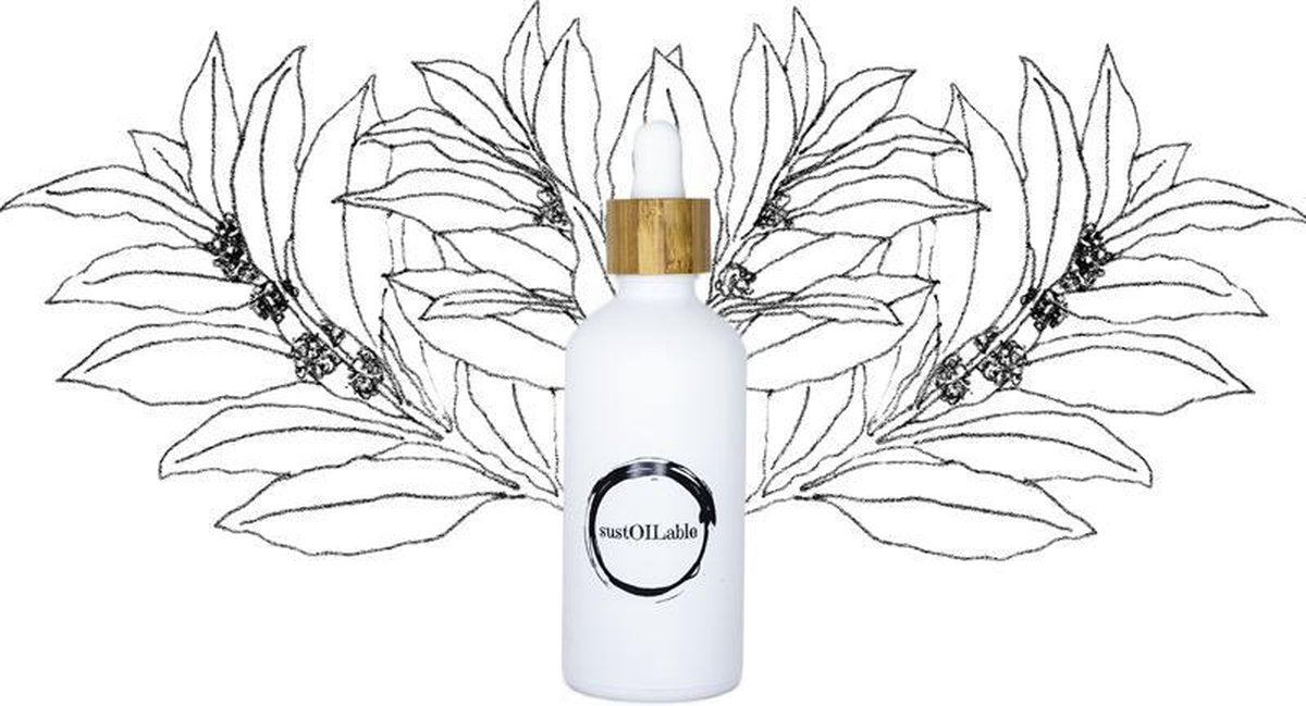 Sandelhout etherische geurolie - glazen pipet flesje 10ml (plasticvrij verpakt) - geurolie voor aromadiffuser - Sandle wood oil