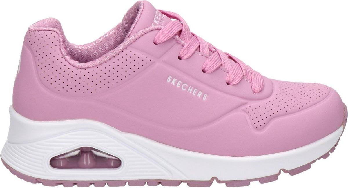 Skecher Street Uno kids sneaker - Roze - Maat 31