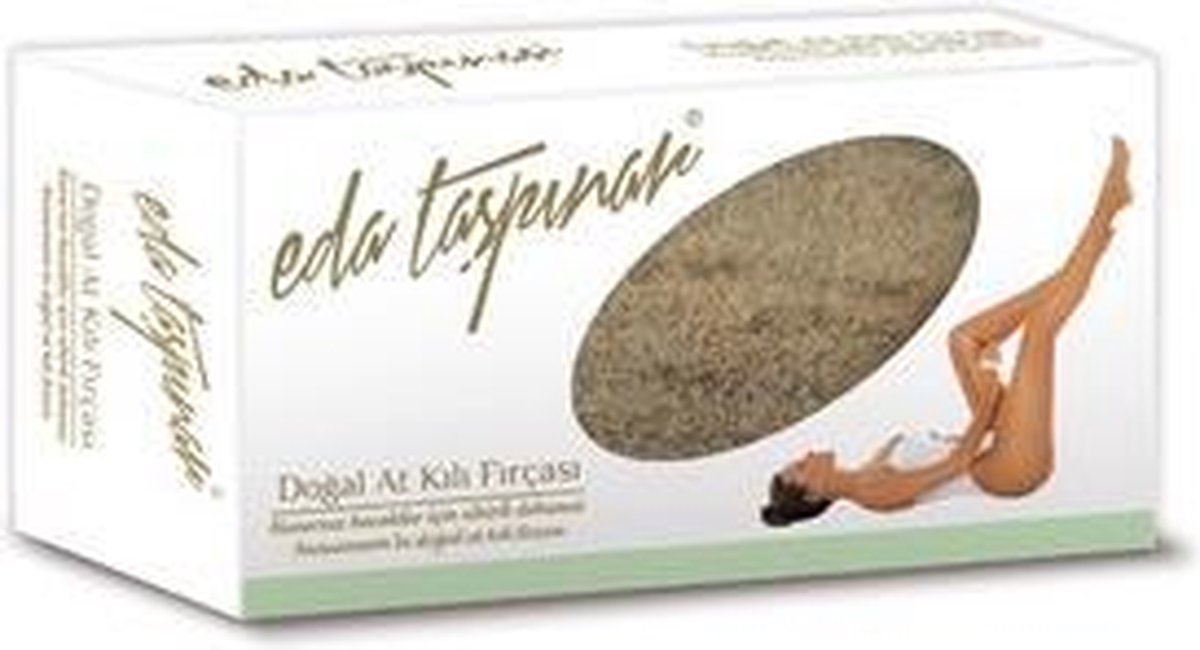 Eda Taspinar Anti-Cellulitis Dry Brush lichaamsborstel paardenhaar