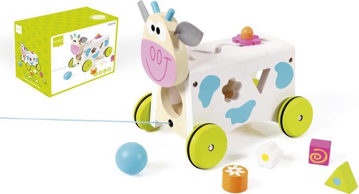 Scratch Preschool Activity Wagon Koe Marie
