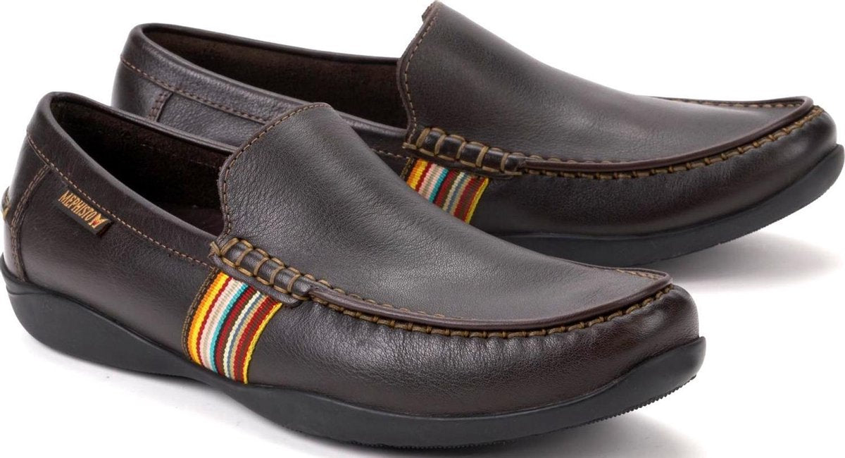 Mephisto IDRIS heren instapper - donkerbruin - maat 44