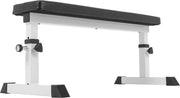 Gorilla Sports Vlakke Halterbank - Fitnessbank - Belastbaar 200 kg