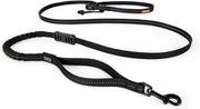 Road Runner LITE Riem - Hardloop hondenriem-Zwart-82"