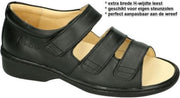 Fischer -Dames -  zwart - sandalen - maat 37