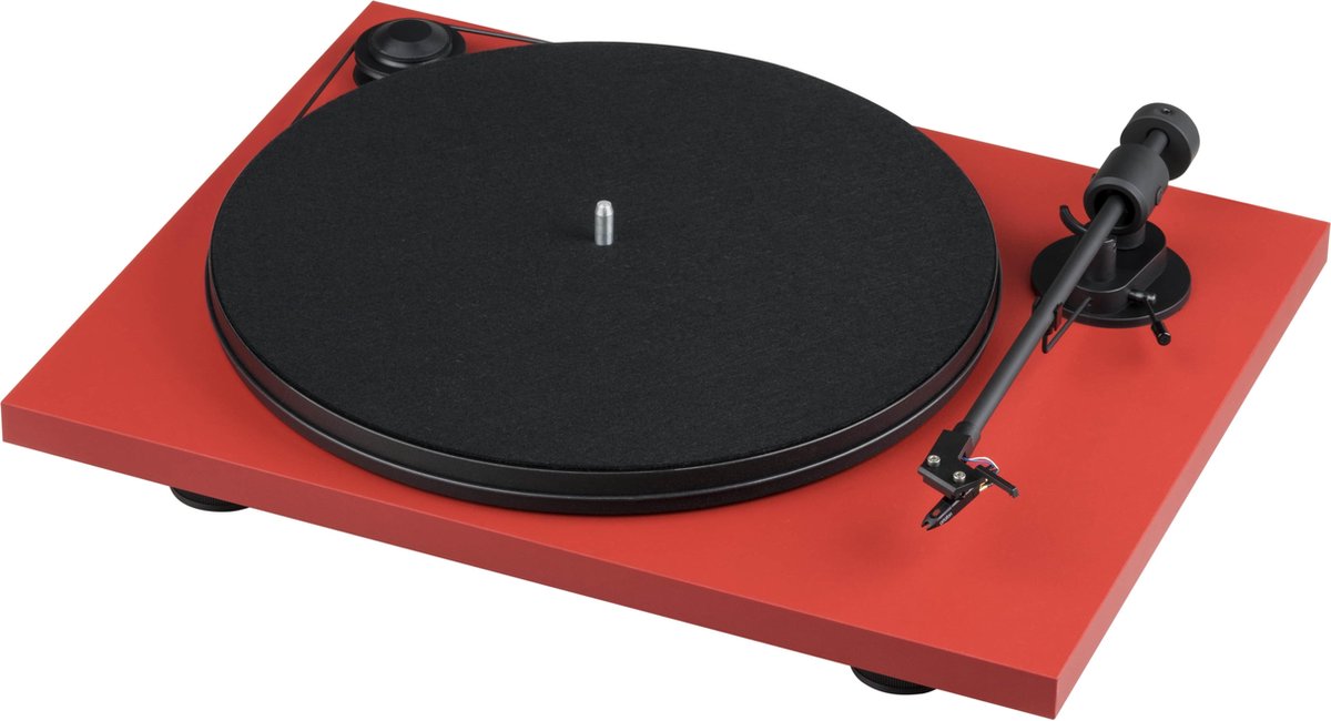 Pro-Ject Primary USB OM5e Platenspeler - Rood