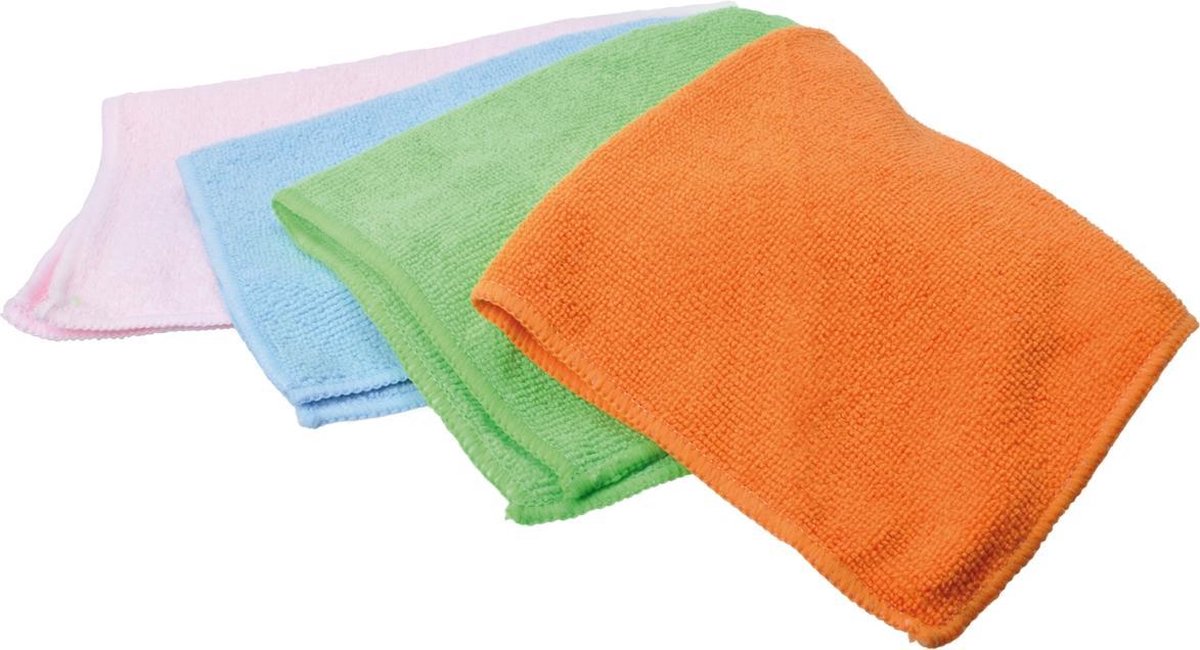 Microvezeldoek 4 stuks 30x30cm