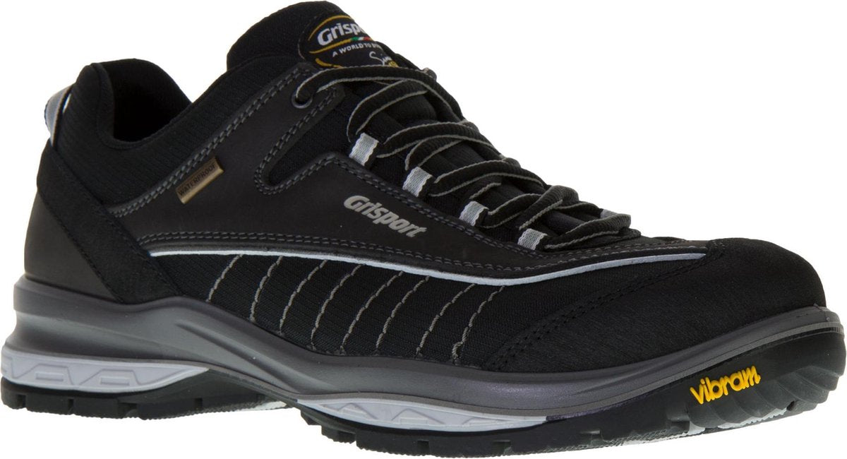 Grisport Wallis Low  Wandelschoenen - Maat 41 - Mannen - zwart/grijs