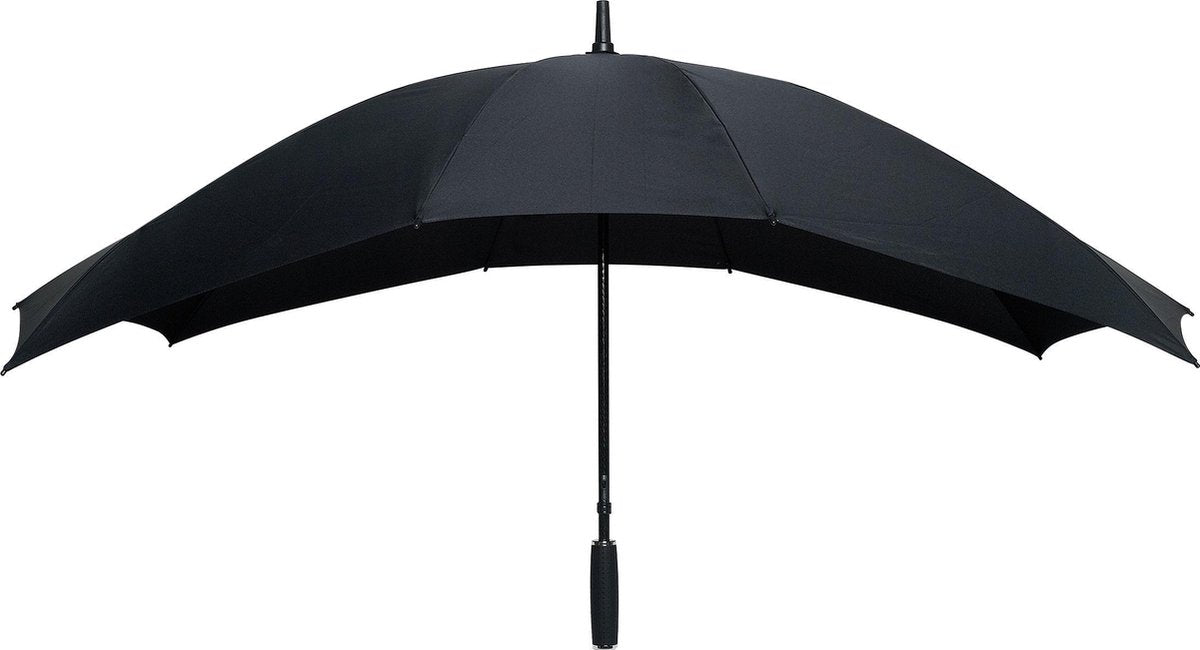 Falcone Duo Paraplu - Ø 148 cm - Zwart