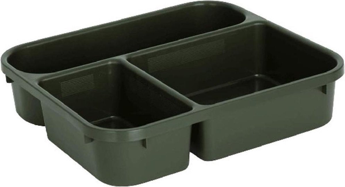 Fox Bucket Insert - 3-Vakken - Groen