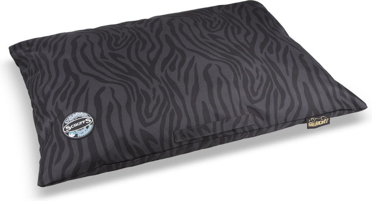 Scruffs Expedition Memory Foam - Hondenkussen - M - Zwart/Grijs