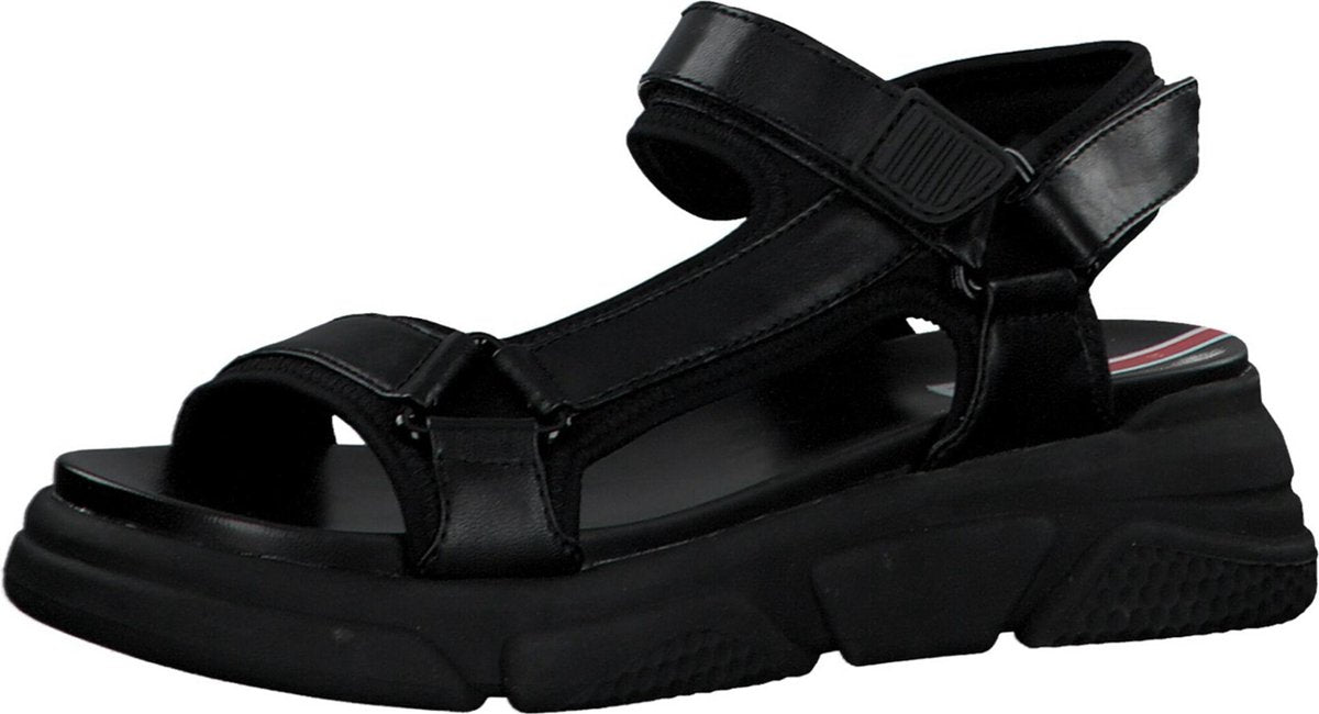 S.oliver sandalen met riem Zwart-39